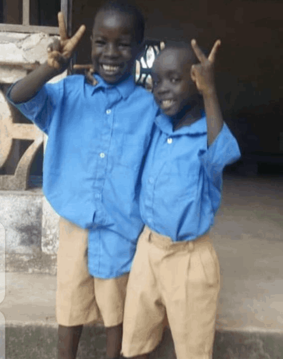 Adouraman et Ali orphelins de Boko Harams 